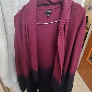 Torrid sweater cardigan